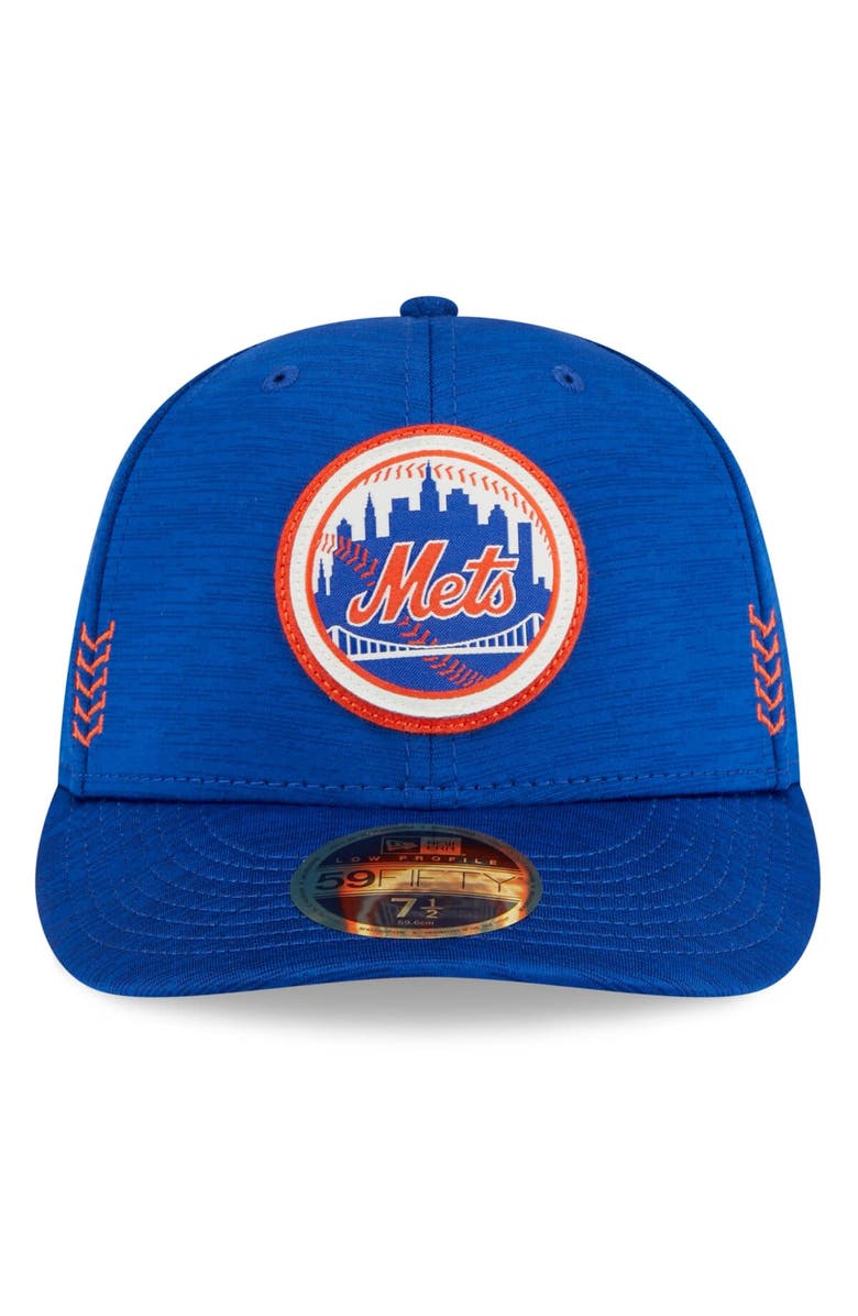 New Era Men's New Era Royal New York Mets 2024 Clubhouse Low Profile 59FIFTY Fitted Hat, Alternate, color, Royal