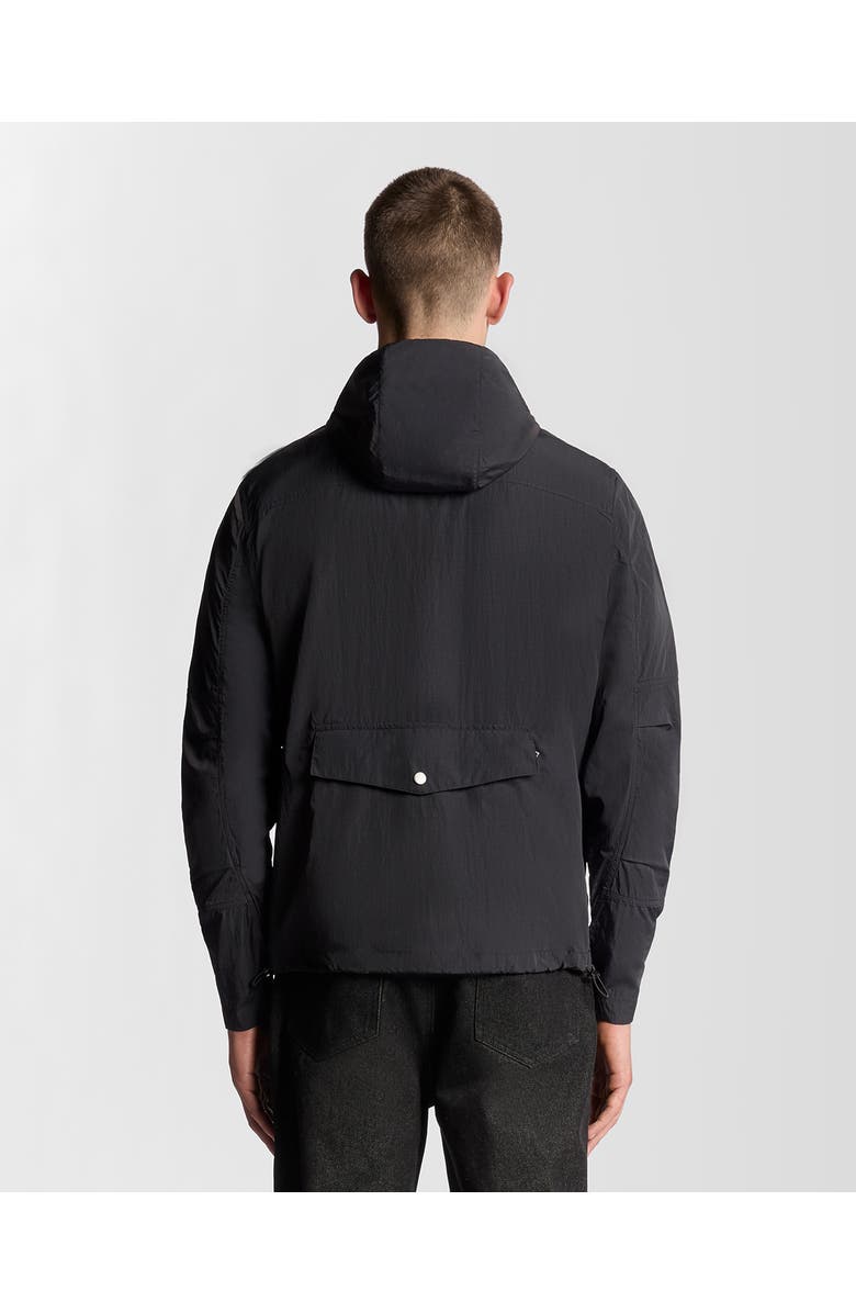 Lyle & Scott Long Sleeve Stow Away Jacket, Alternate, color, Black Ice