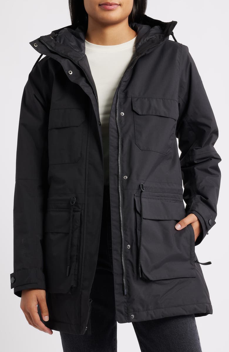 Helly Hansen Escape Insulated Parka, Alternate, color, Black