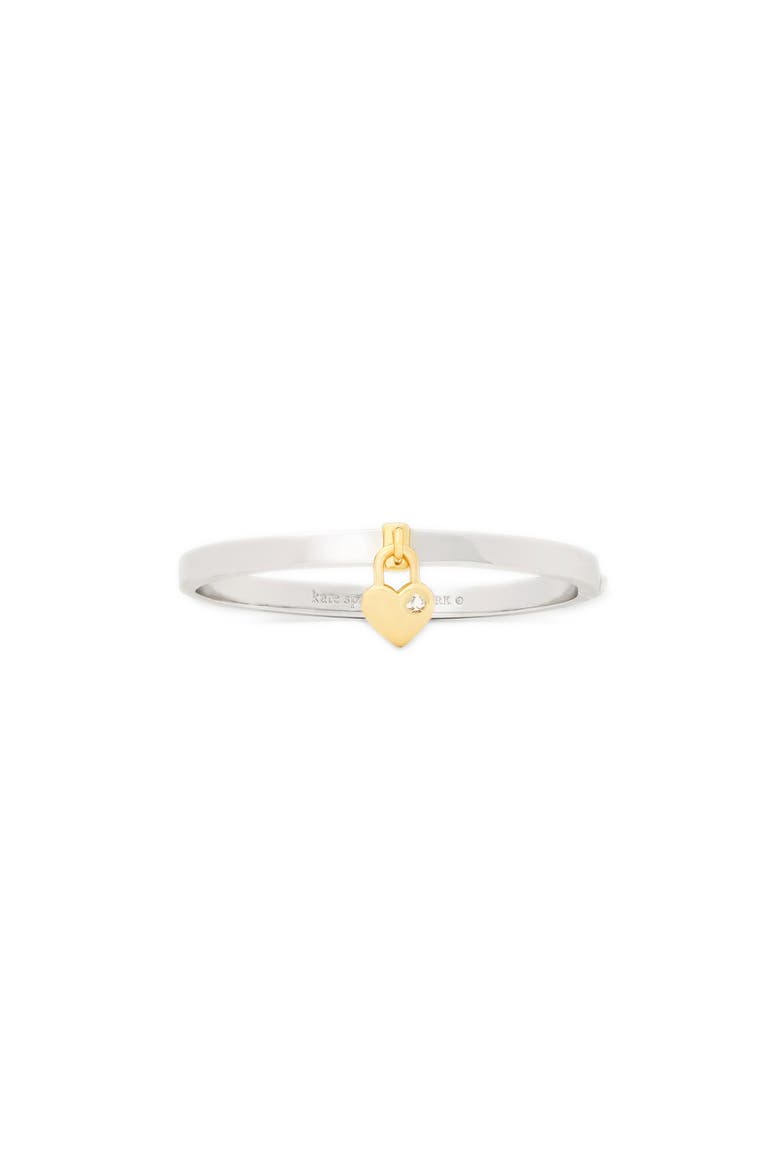 heart spade bangle, Main, color, MIXED METAL