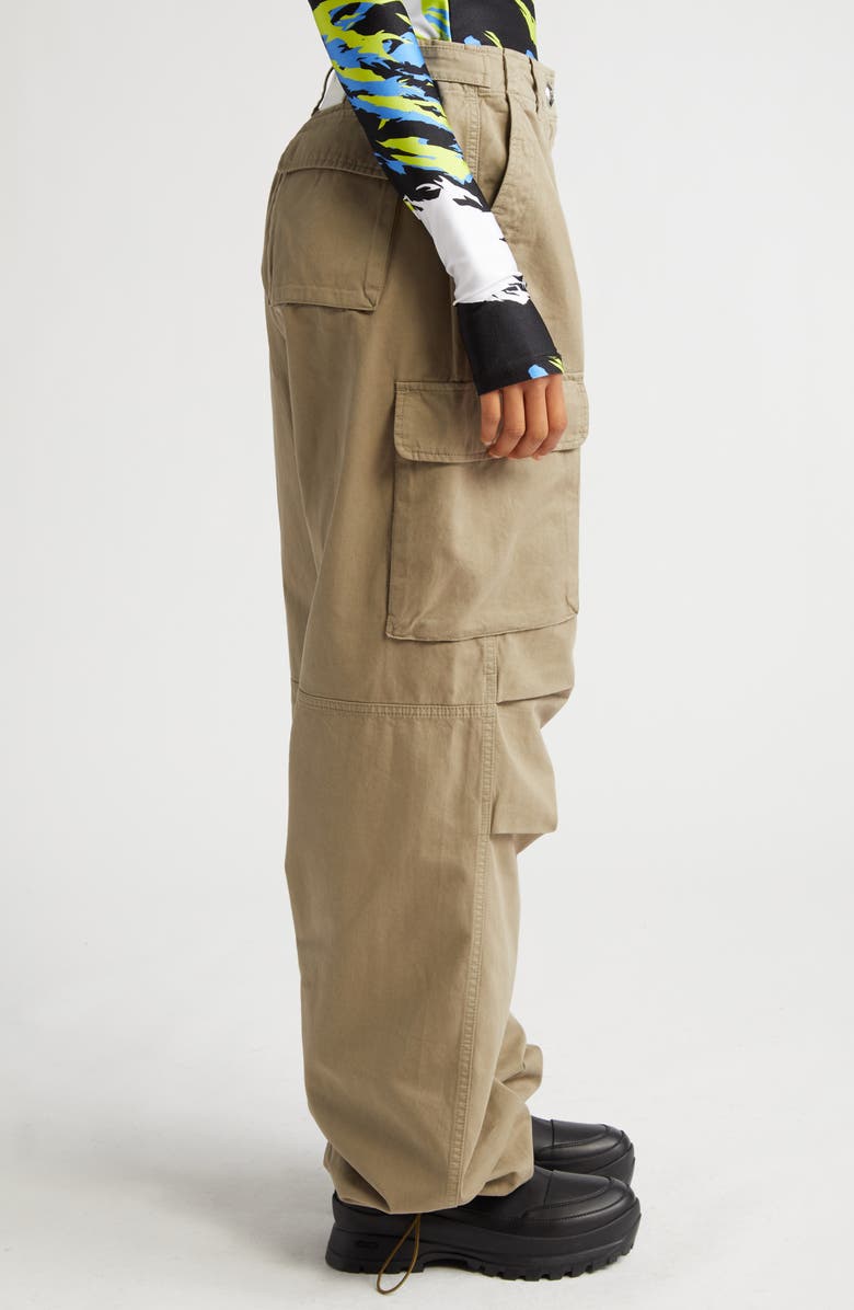Coperni Wide Leg Cargo Pants, Alternate, color, 