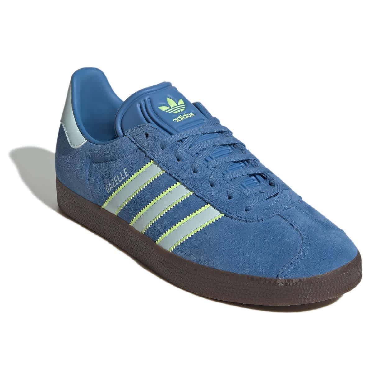 adidas Men's adidas  Blue/Mint Charlotte FC 2025 Jersey Hook Third Gazelle Shoes, Alternate, color, Blue