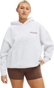 COTTON ON BODY Women's Active Plush Premium Graphic Hoodie