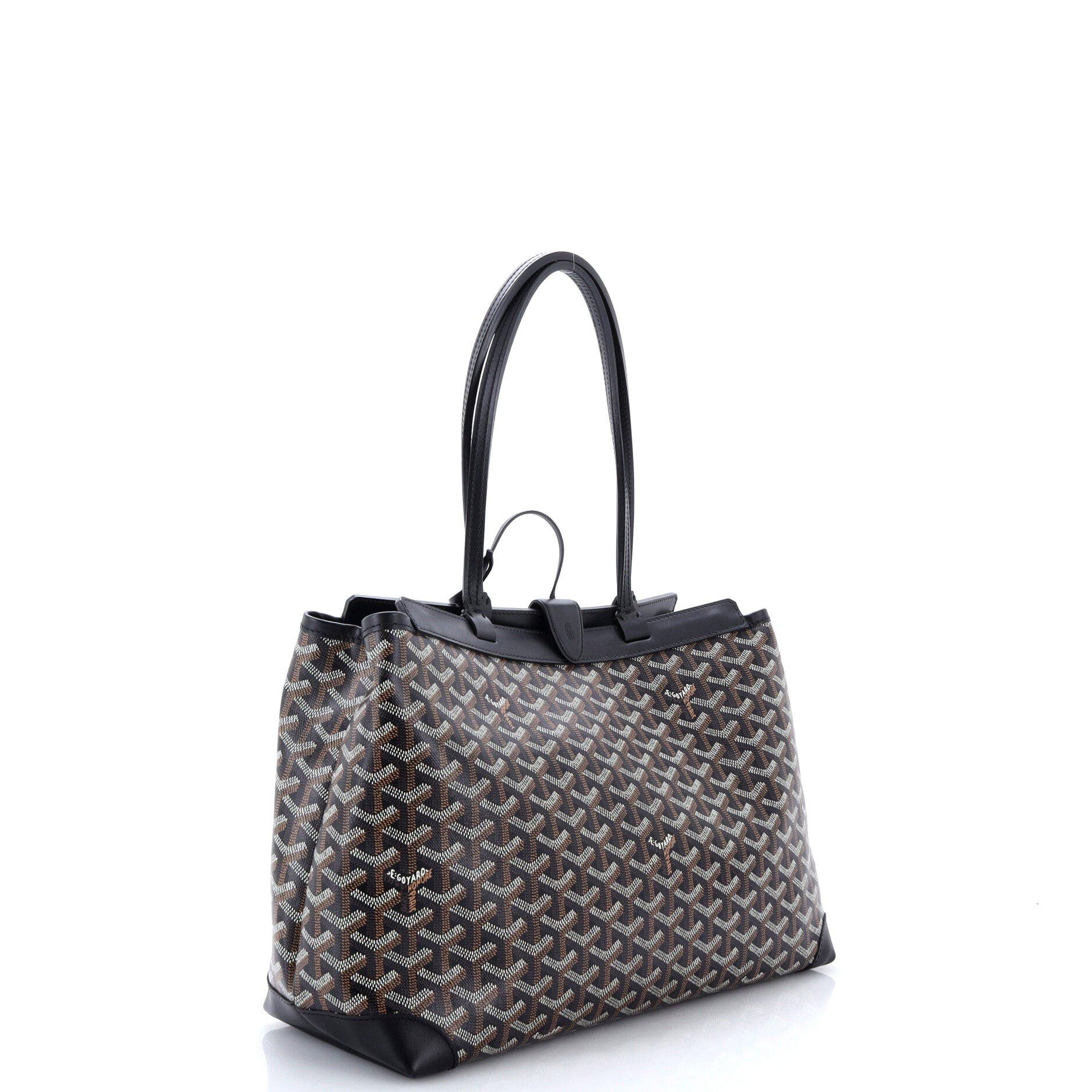 Bellechasse Bag Coated Canvas PM, Alternate, color, Black