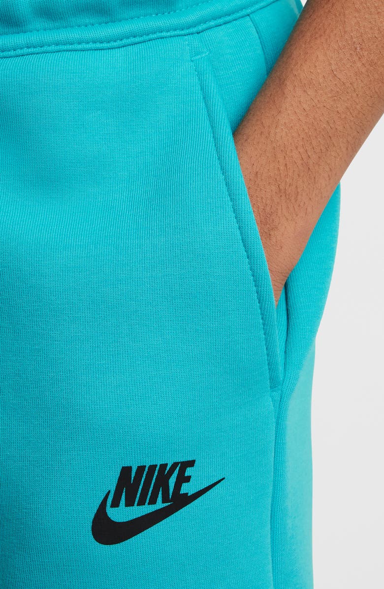 Nike Sportswear Tech Fleece Shorts, Alternate, color, Dusty Cactus/ Black/ Black