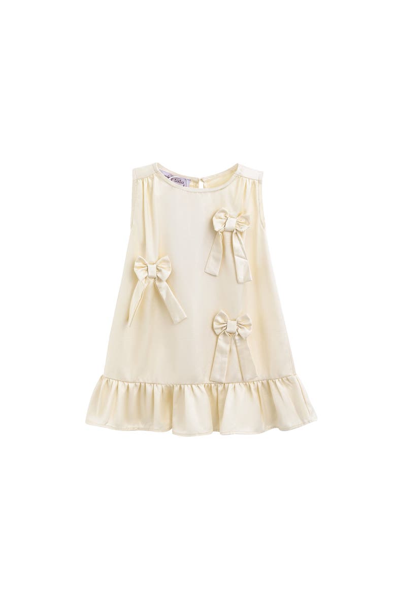 Mimi Tutu Sofia Bow Dress, Alternate, color, Ivory