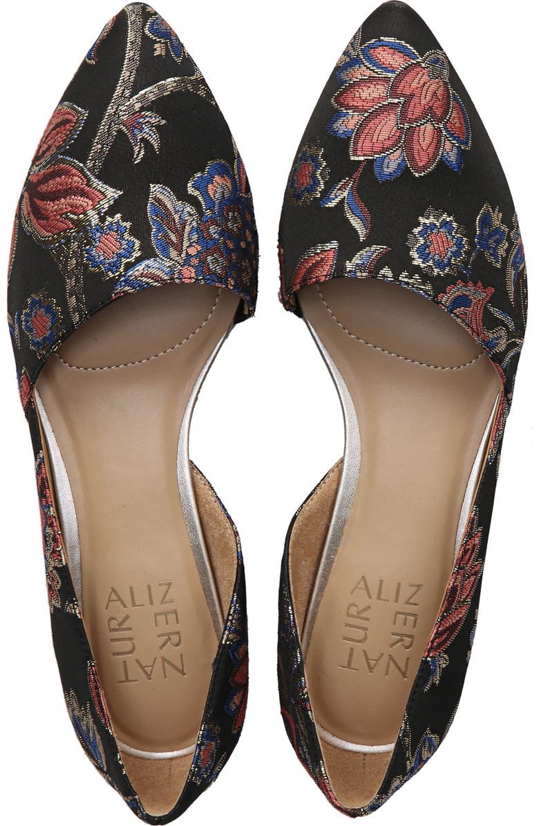 Naturalizer Samantha Half d'Orsay Flat, Alternate, color,