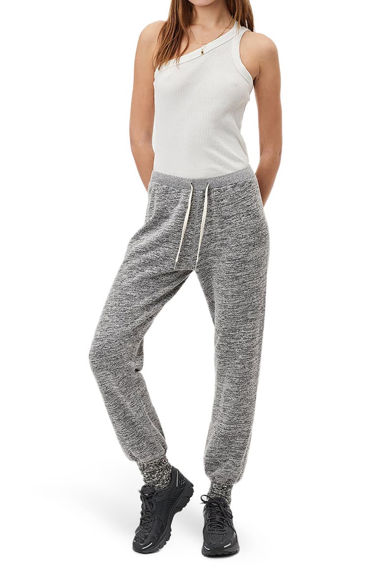 Co-Mix Banded Sweatpants, Main, color, HEATHER GREY