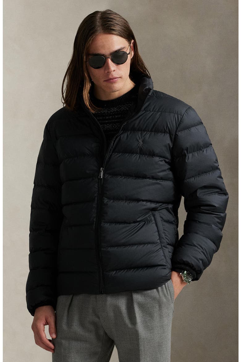 The Colden Packable Down Jacket, Alternate, color, POLO BLACK