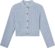 Lunya Cloud Cotton Basket Stitch Cardigan