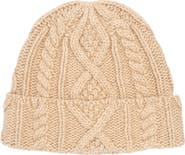 Faherty Chunky Cable Beanie