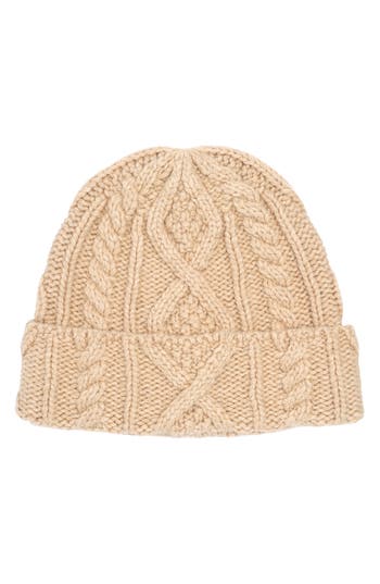 Faherty Chunky Cable Beanie