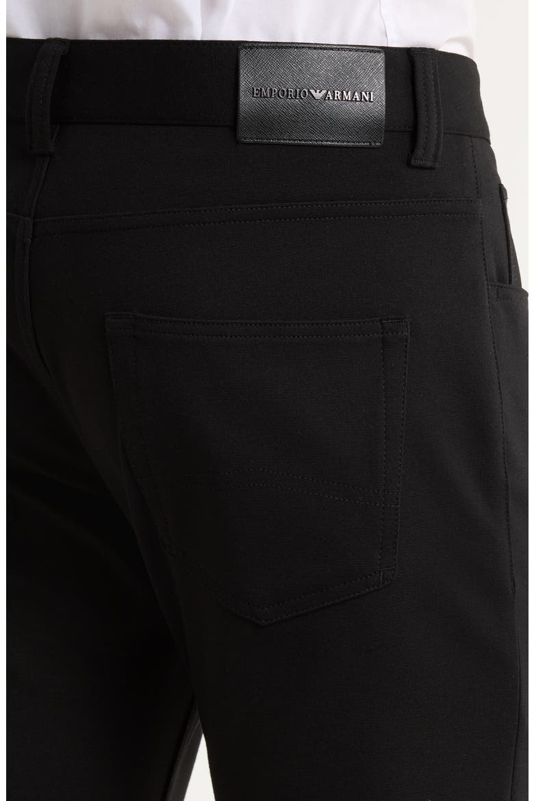 Flat Front Pants, Alternate, color, SOLID BLACK