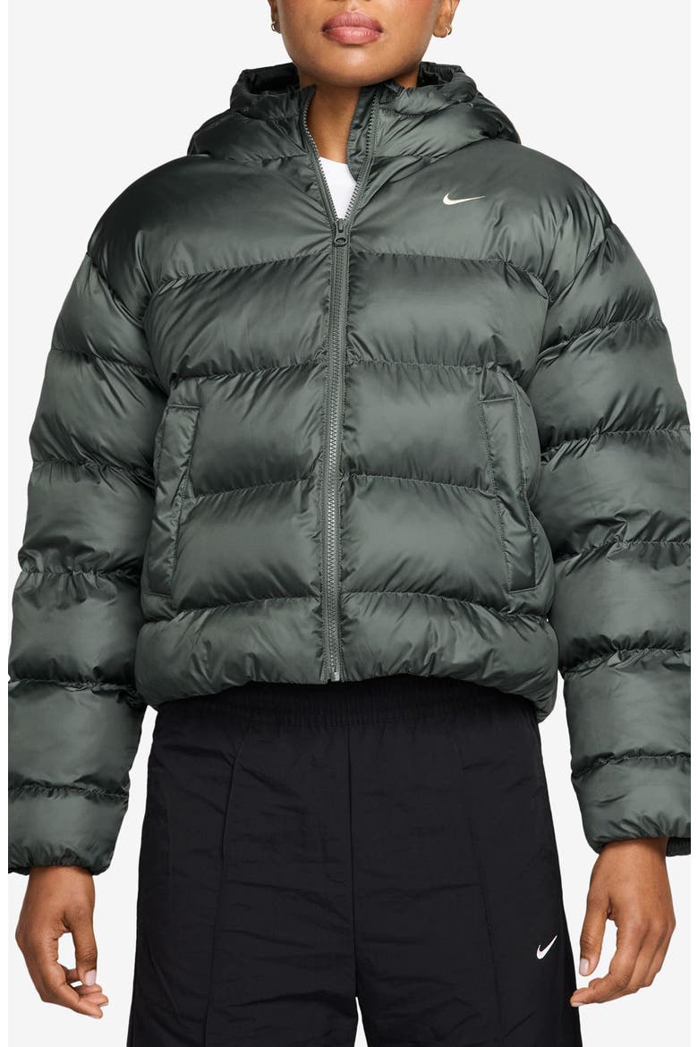 Therma-FIT Synthetic Classic Puffer Jacket, Main, color, CAMO GREEN/ SAIL