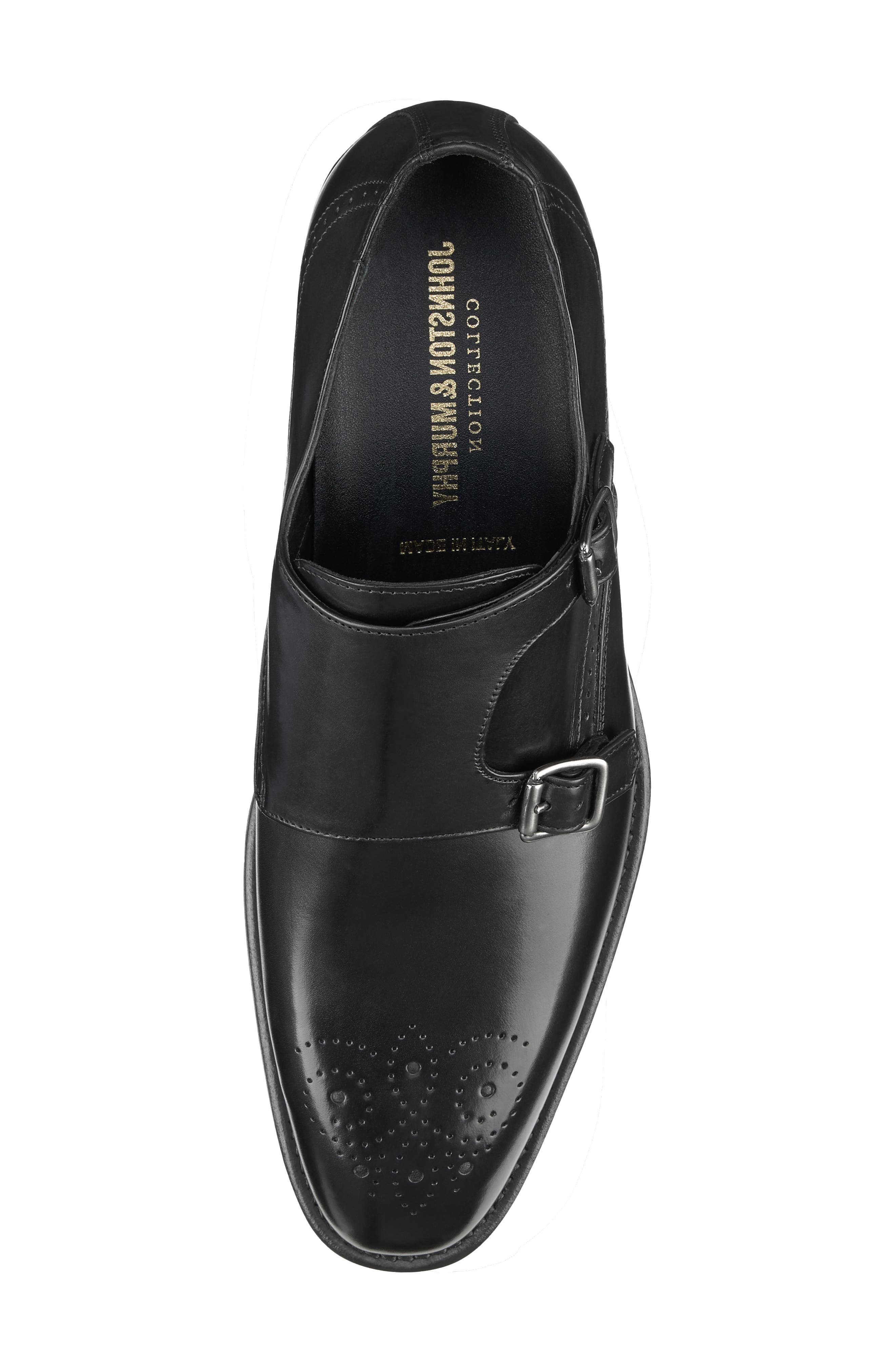 JOHNSTON & MURPHY COLLECTION Johnston & Murphy Ellsworth Double Monk Strap Shoe, Alternate, color, 