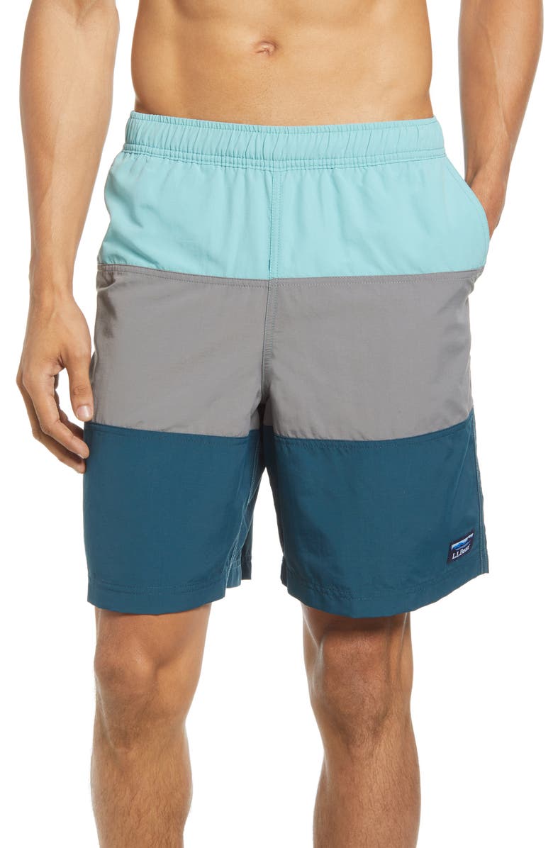 L.L.Bean Classic Sport Swim Trunks, Main, color, 
