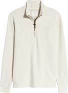 Billy Reid Double Knit Half-Zip Pullover