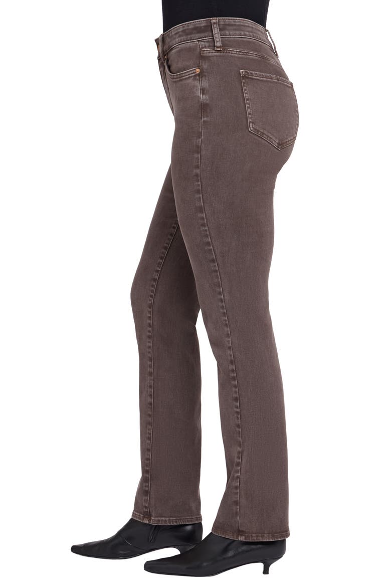 Marilyn High Waist Straight Leg Jeans, Alternate, color, RETRO ESPRESSO