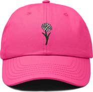 Dalix Daisy Embroidered Everyday Hat