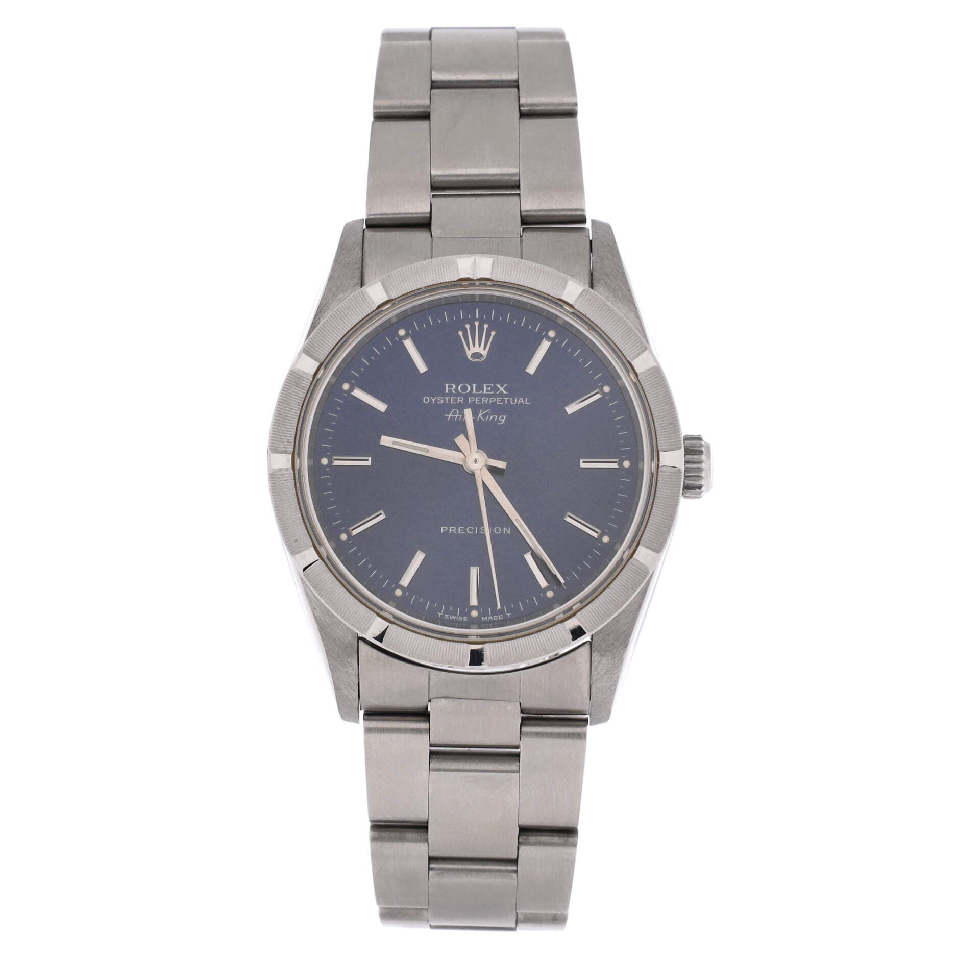 Oyster Perpetual Air King Automatic Watch Stainless Steel 34, Main, color, Metallic Silver