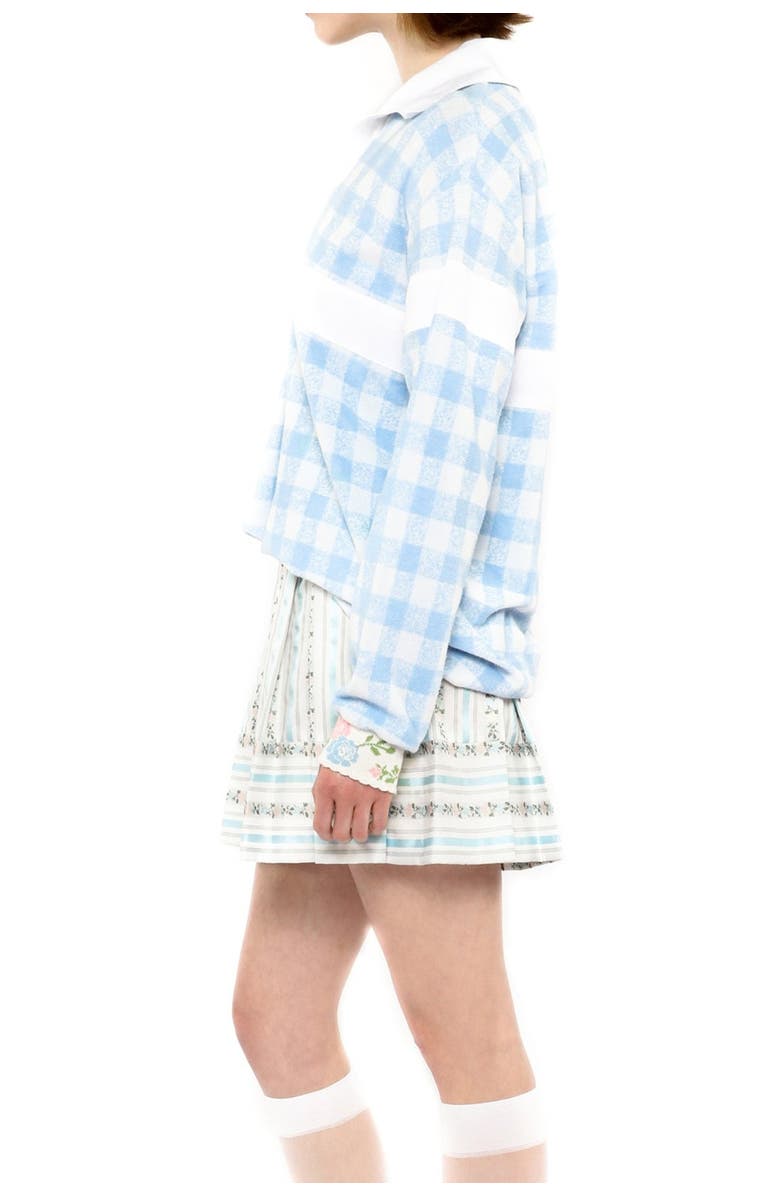 Anna Sui Gingham Terry Top, Alternate, color, 