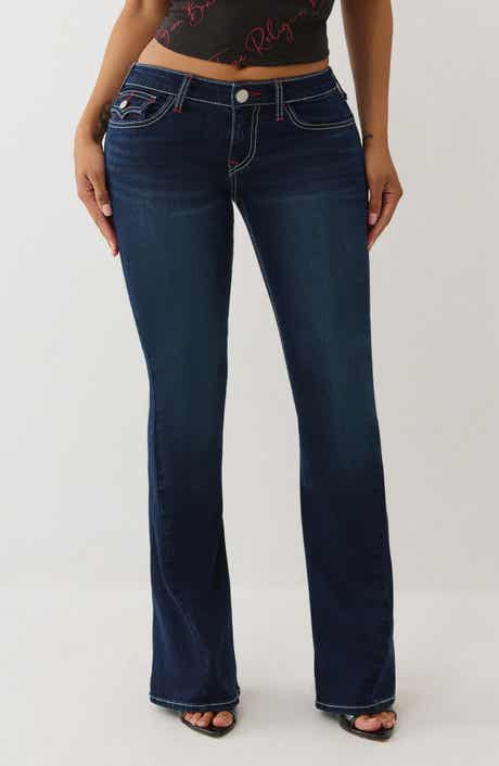 True Religion Joey Low Rise Flare Jeans