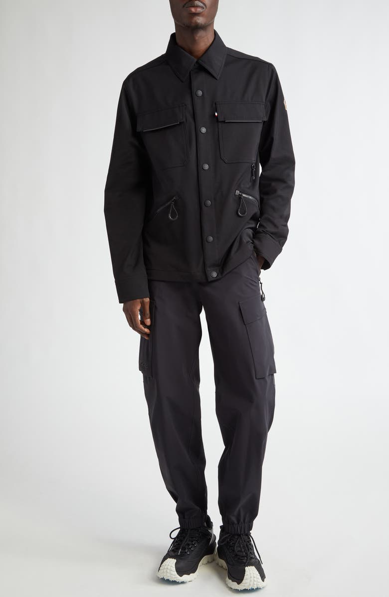 Moncler Vadret Shirt Jacket, Alternate, color, 