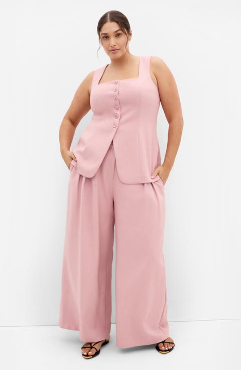 Imogen Square Neck Tailored Vest