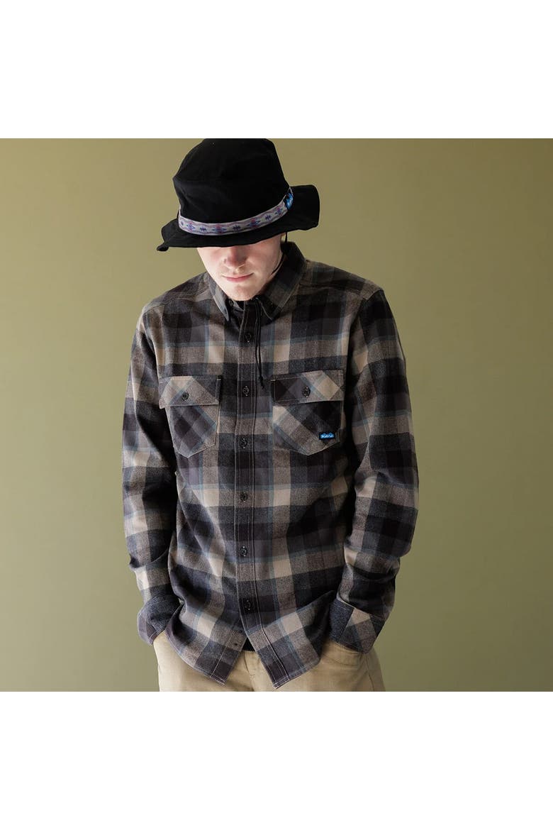 Buffaroni Flannel Shirt - Men's, Alternate, color, Midnight Drift