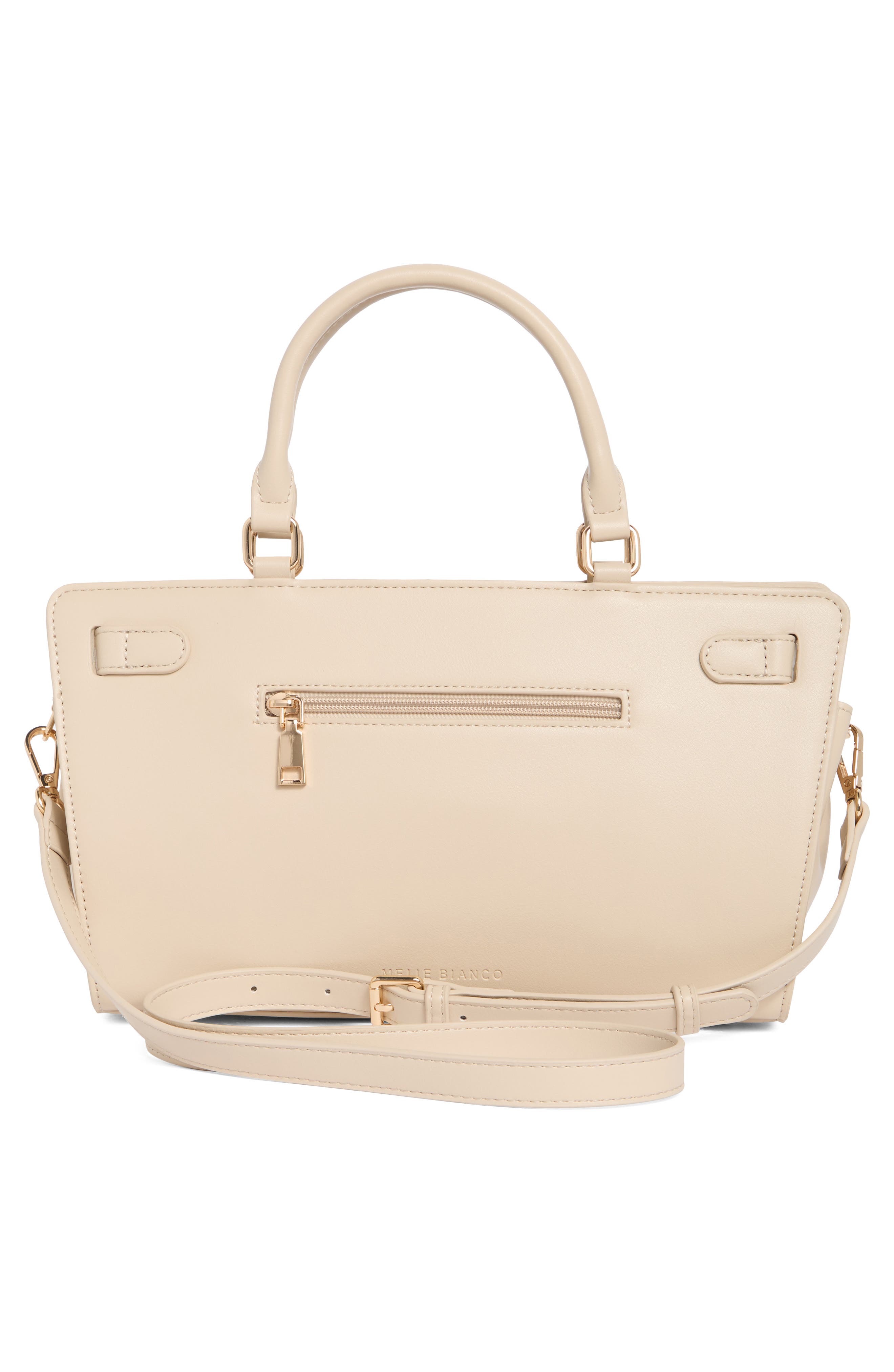 Neema Top Zip Handbag, Alternate, color, BONE