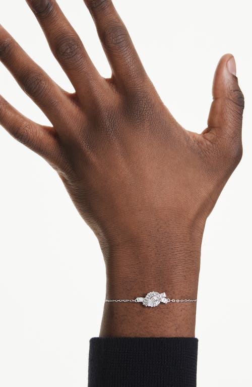 Swarovski Matrix Knot Slider Bracelet In Multi