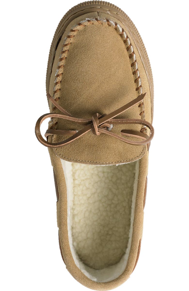 KingSize Suede Tracker Slippers, Alternate, color, Black