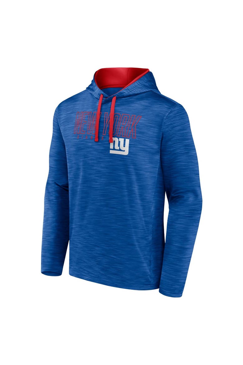Men's Fanatics Heather Royal New York Giants Hook and Ladder Pullover Hoodie, Alternate, color, Heather Royal