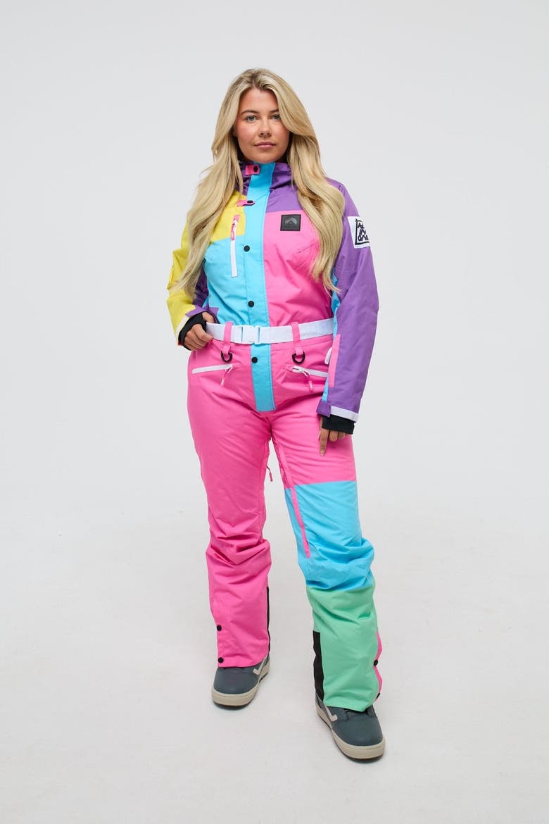 So Fetch Shaped Women's Ski Suit, Main, color, multi-colour
