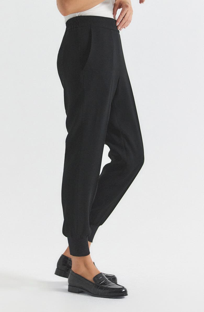Derek Lam 10 Crosby Ayden Joggers, Alternate, color, Black