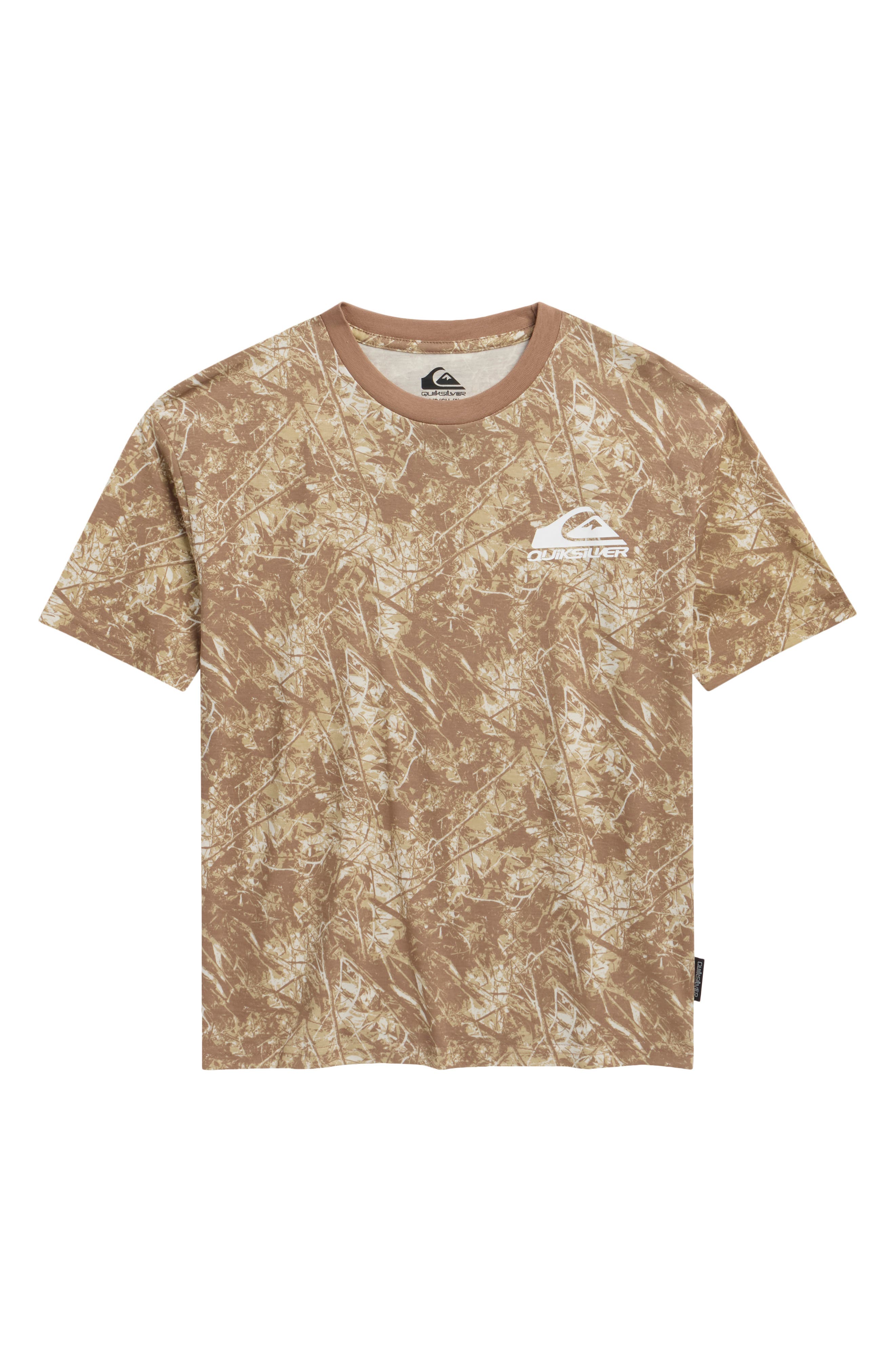 Kids' Camo Print Oversized T-Shirt
