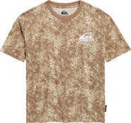Quiksilver Kids' Camo Print Oversized T-Shirt