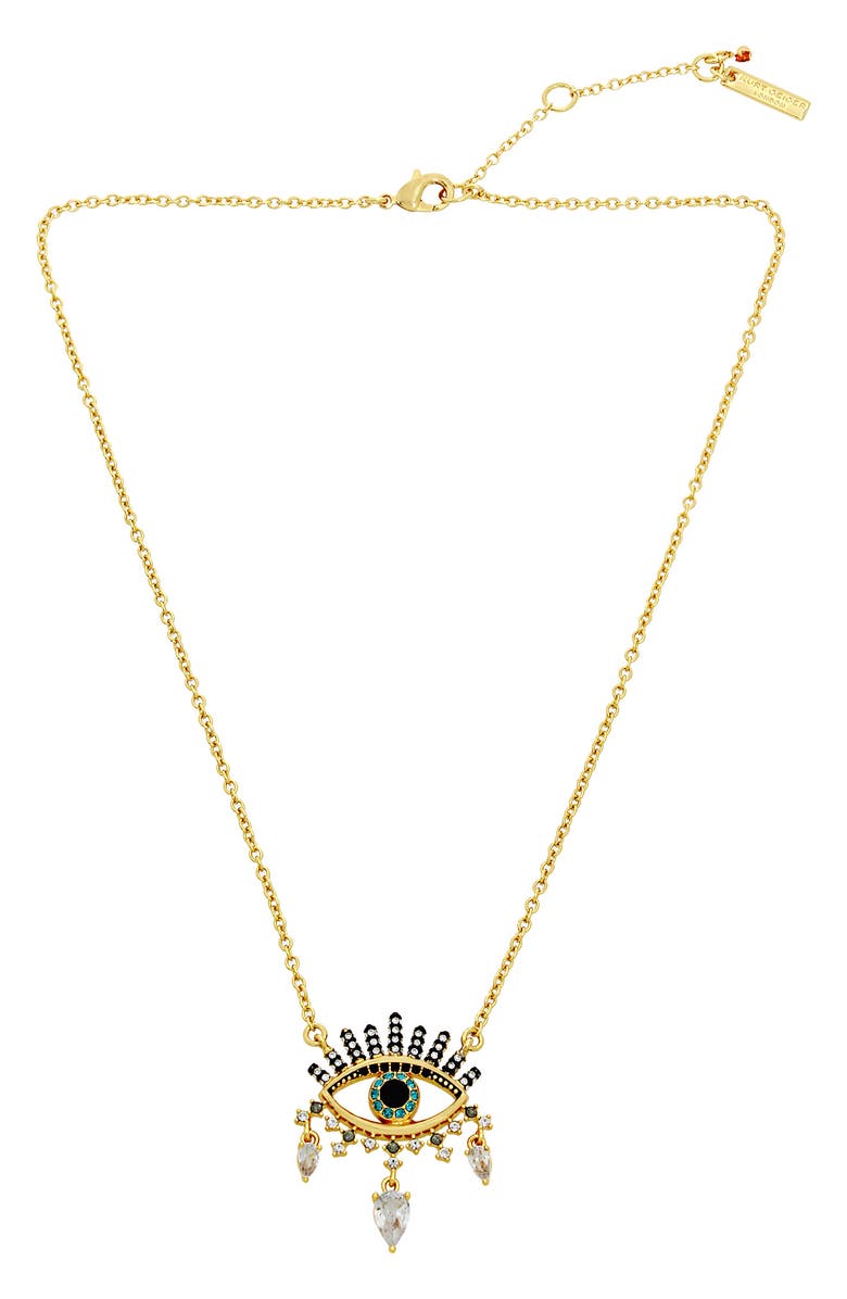 Kurt Geiger London Eye Pendant Necklace, Alternate, color, 