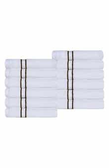 Superior 12-Piece Turkish Cotton Washcloths