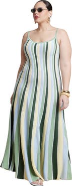 ELOQUII A Line Sweater Dress