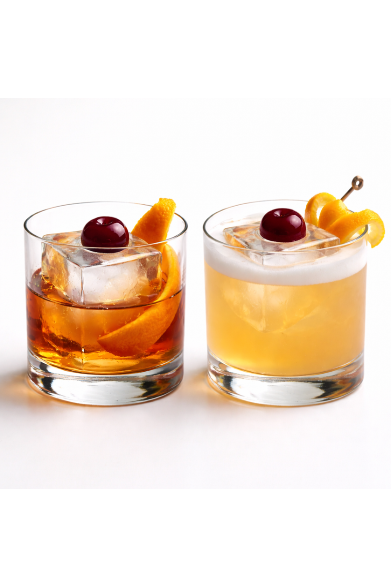 Crystal Clear Ice Cube Mold With Garnish Holder - Eight 2" Square Ice Cubes, Alternate, color, Clear