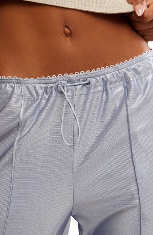 Free People Roll With It Drawcord Pants In Steel