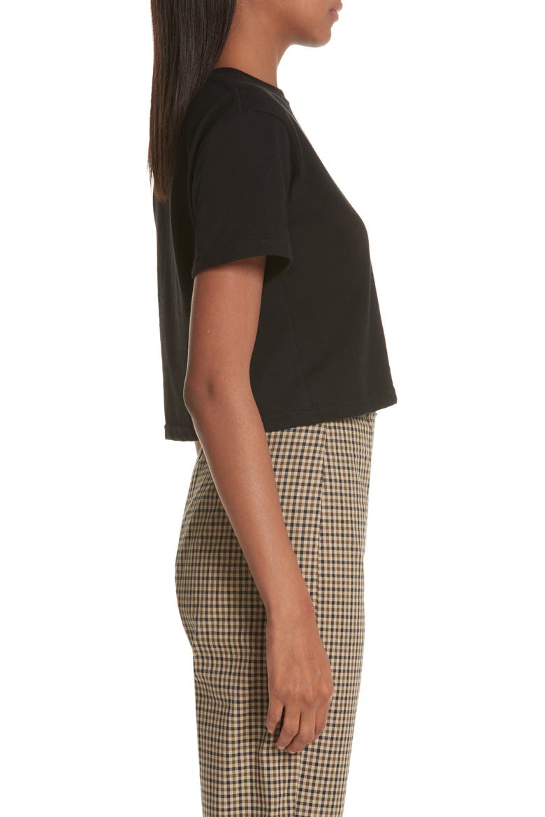 x Paramount Grease Danny Crop Top (Nordstrom Exclusive), Alternate, color, DANNY BLACK