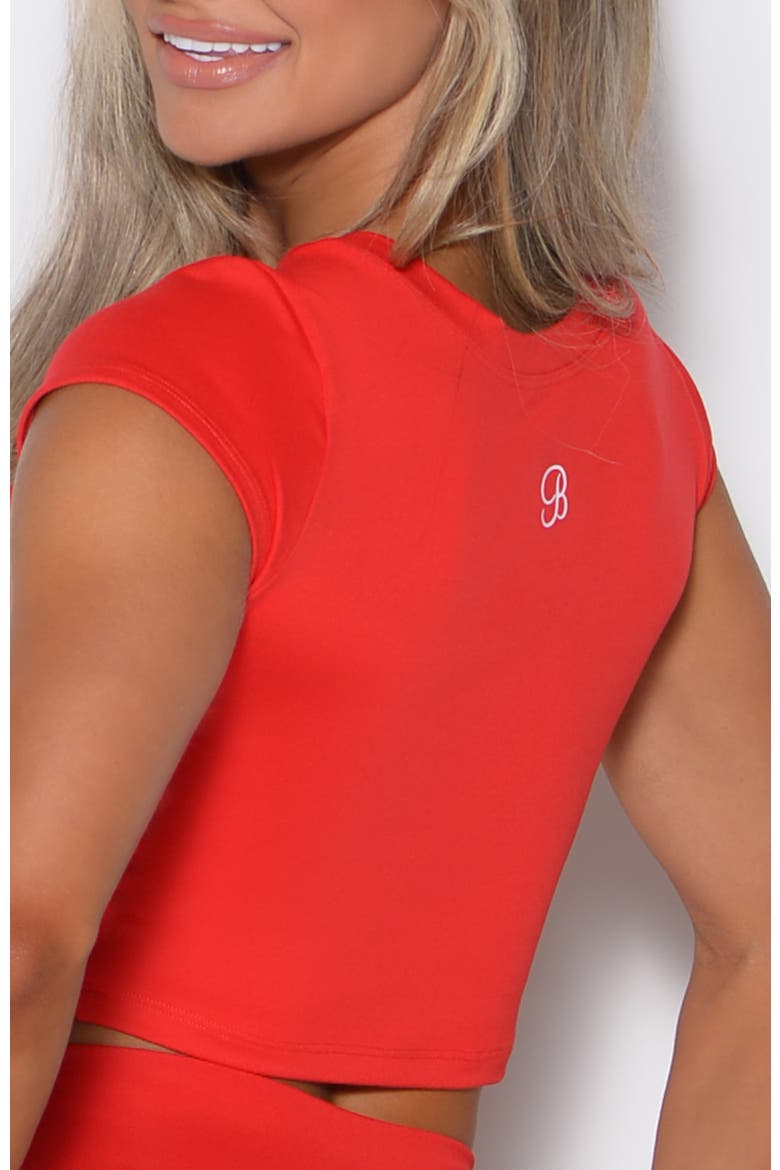 Fit Fam Active Tee, Alternate, color, Cherry Bomb