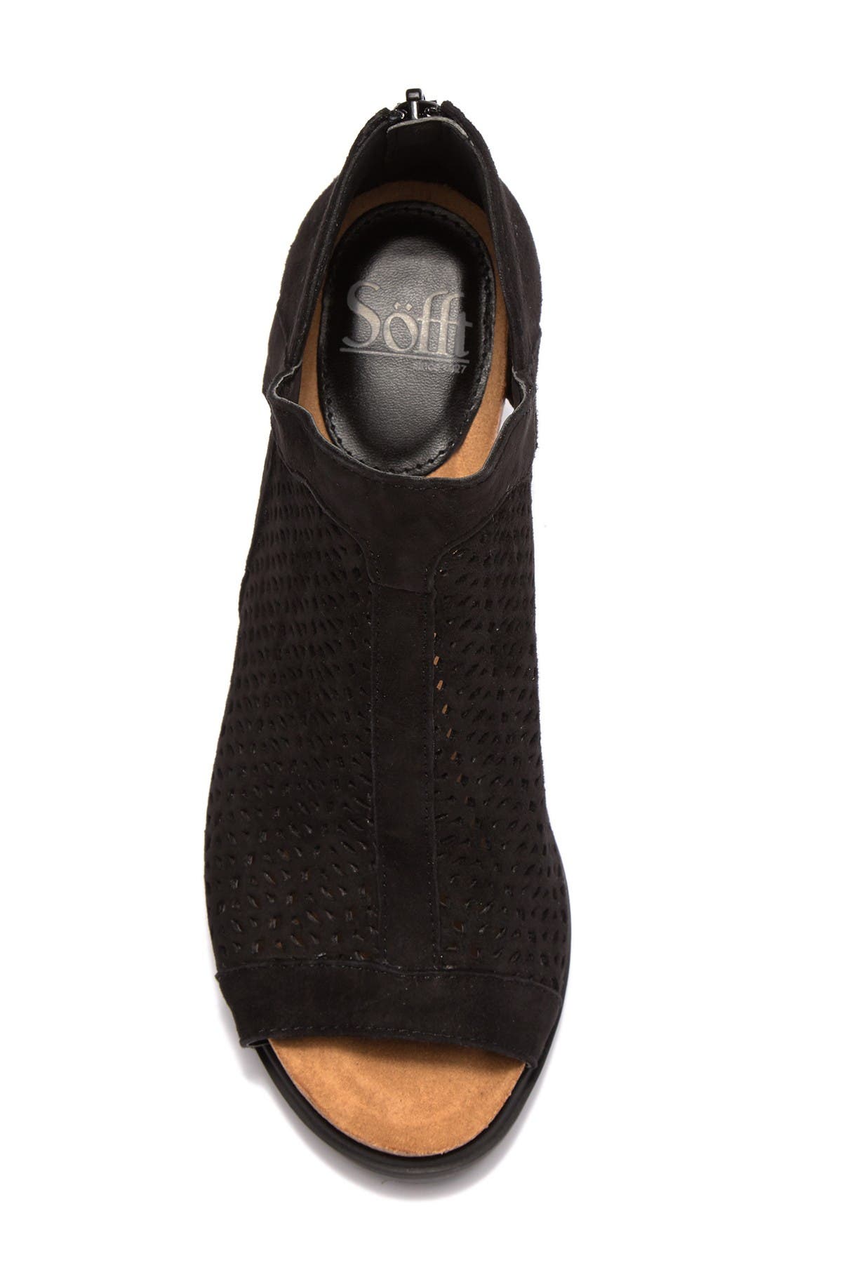 Söfft Clarita Leather Bootie, Alternate, color, 