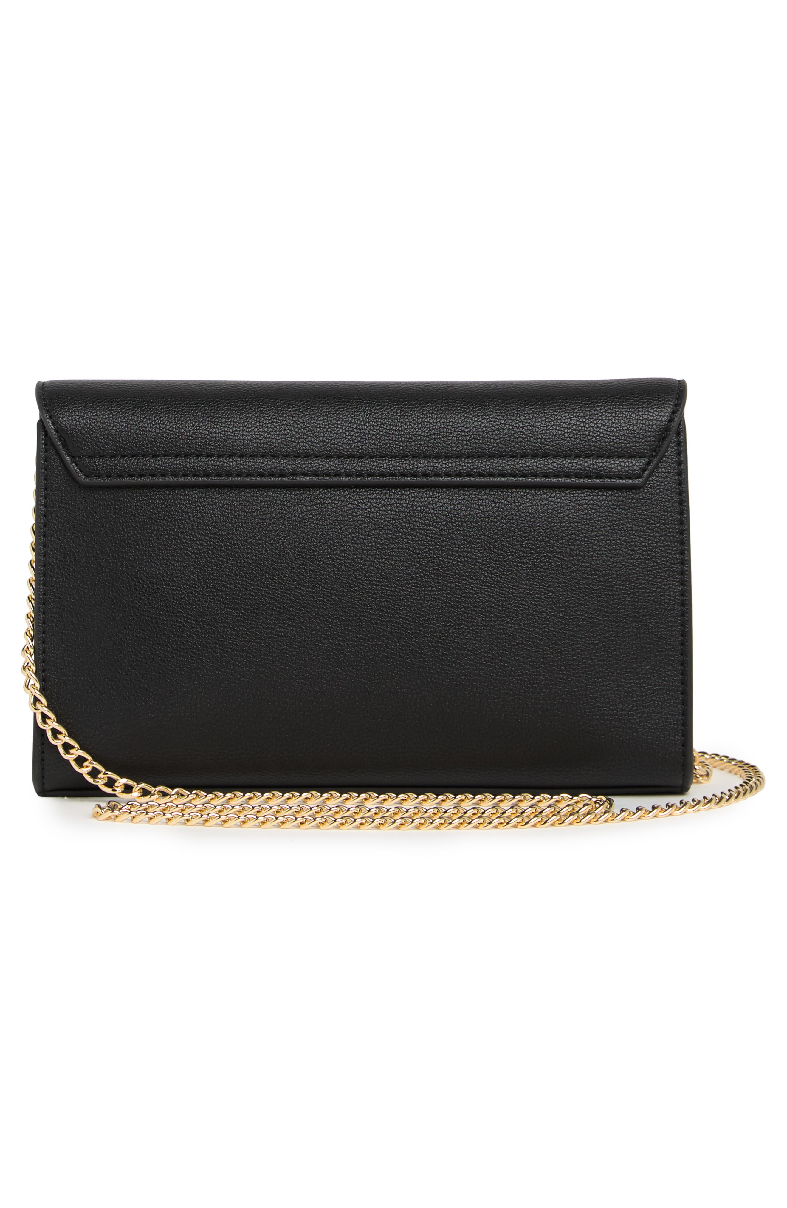 Love Moschino Faux Leather Crossbody Bag, Alternate, color, 