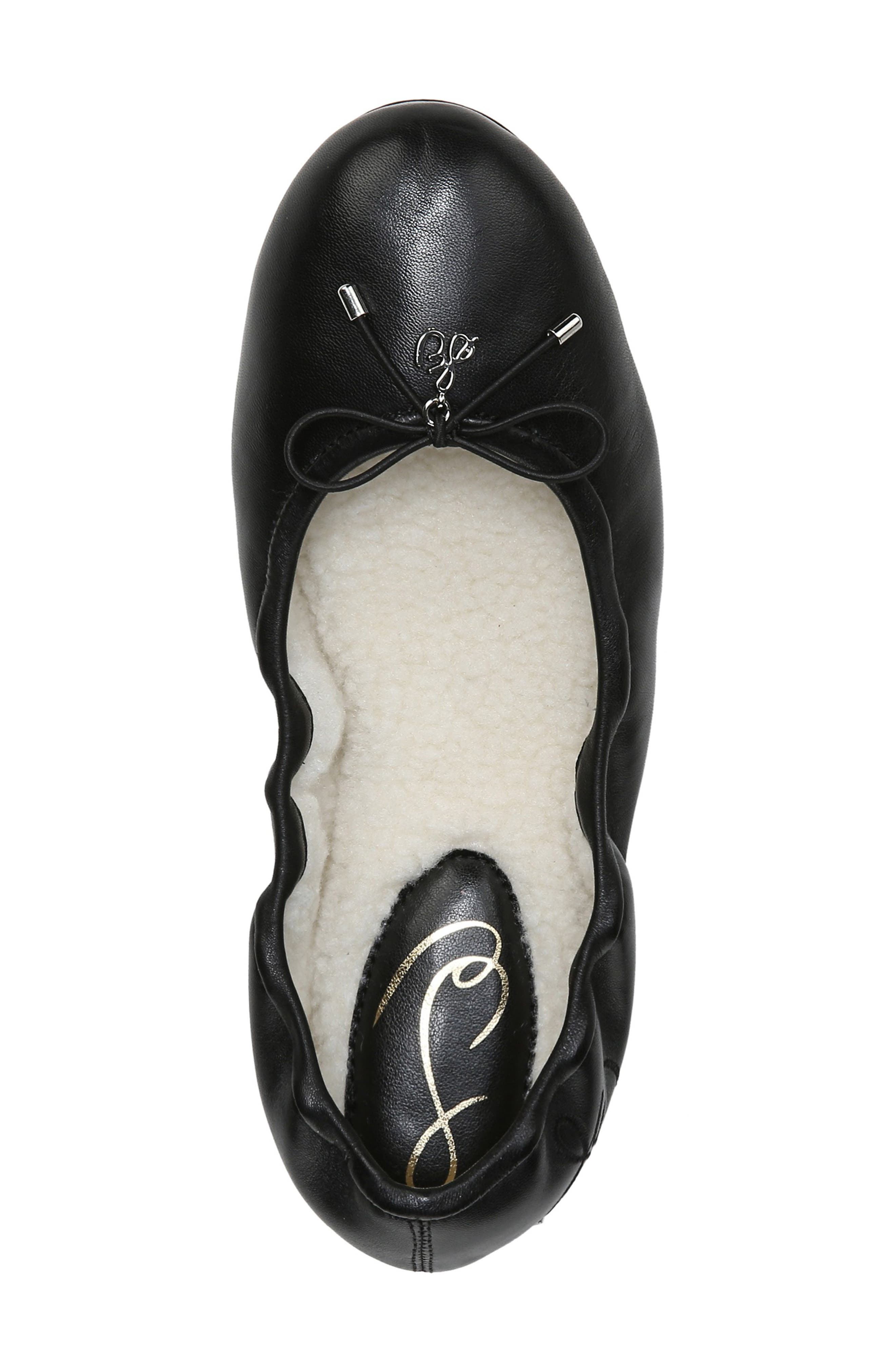 Sam Edelman Felicia Faux Fur Lined Flat, Alternate, color, 