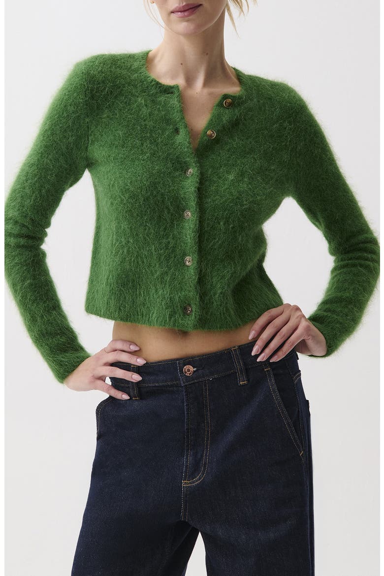 Yara Cardigan, Main, color, VIVID MOSS