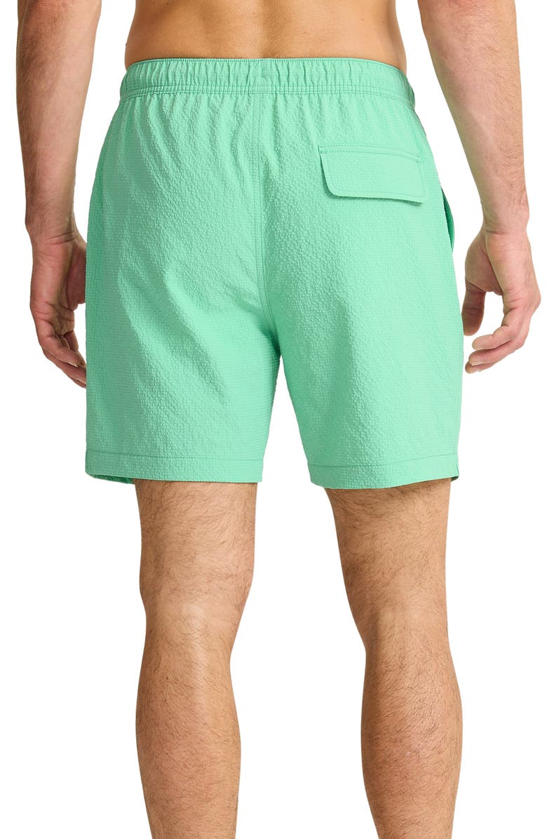 Tommy Bahama Naples Surf Seersucker Volley Swim Trunks, Alternate, color,