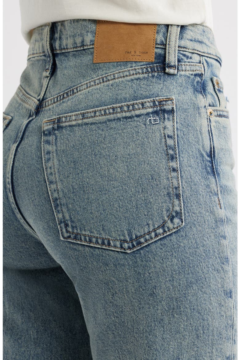 Harlow Mid Rise Ankle Straight Leg Jeans, Alternate, color, AMITY